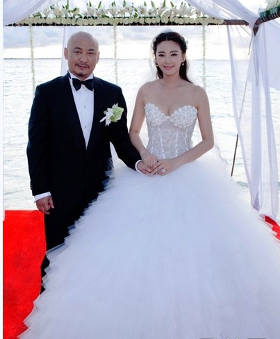 王全安张雨绮婚纱照