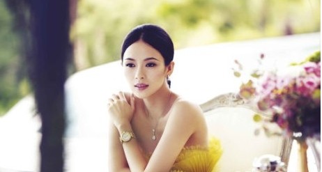 章子怡婚纱照 章子怡婚纱照